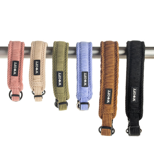 Tuotepaketti: Koiran kaulapanta + käsilenkillinen hihna (19mm x 170 cm)