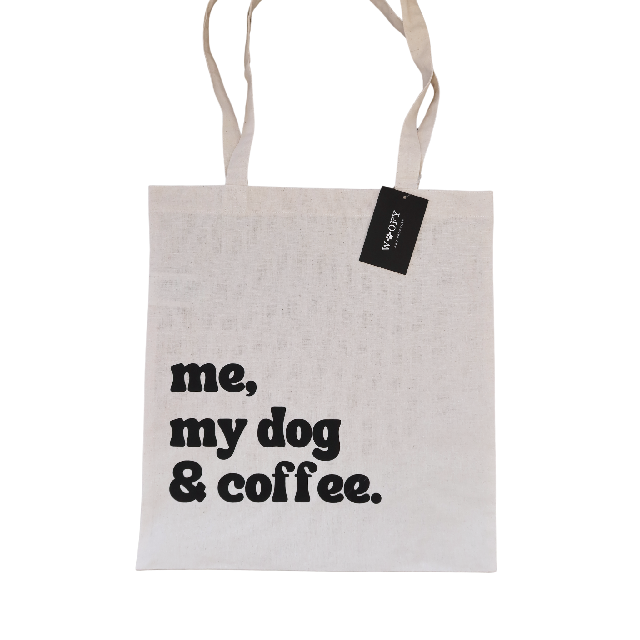 'Me, my dog & coffee' tote bag