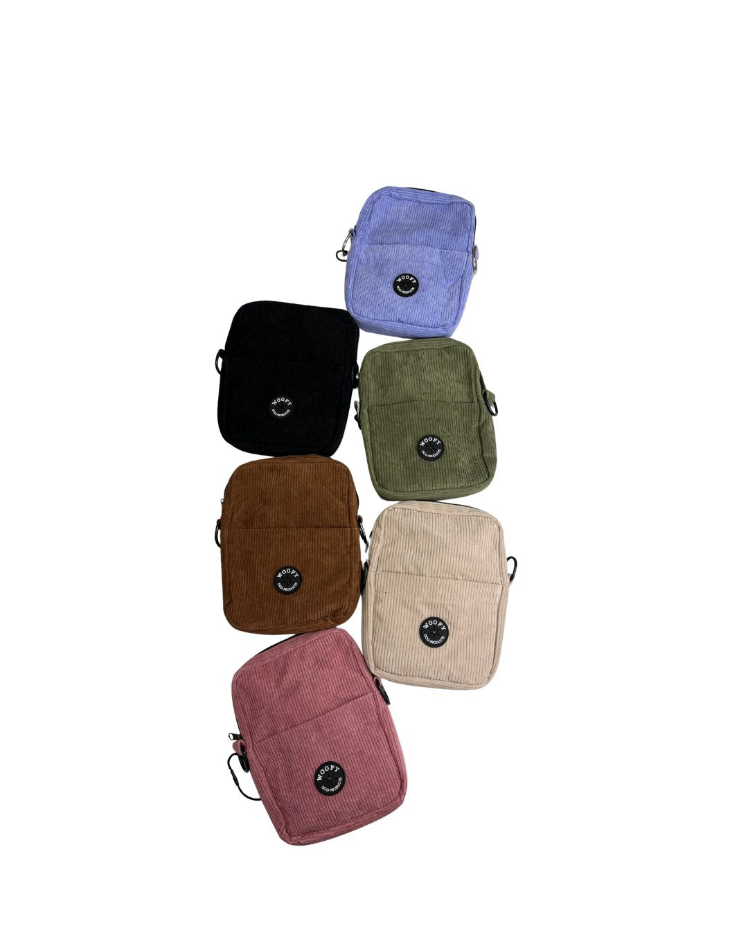 Woofy ulkoilulaukku kuudessa värissä. Saatavilla olevat värit: Forest green, Lilac, Beach, Onyx, Teddy, Blossom. 