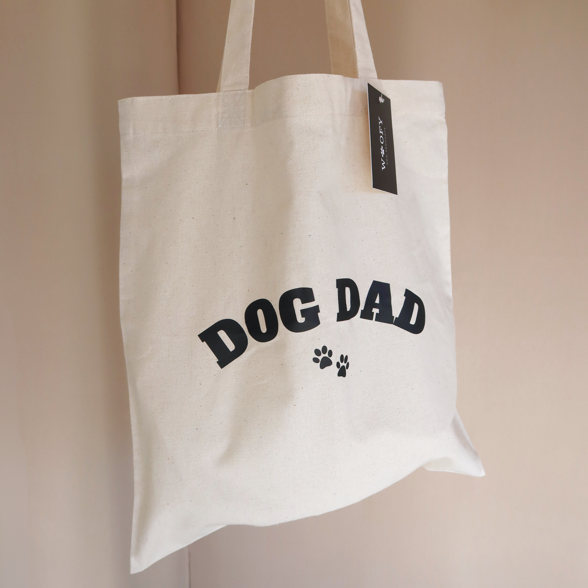 'Dog dad' tote bag