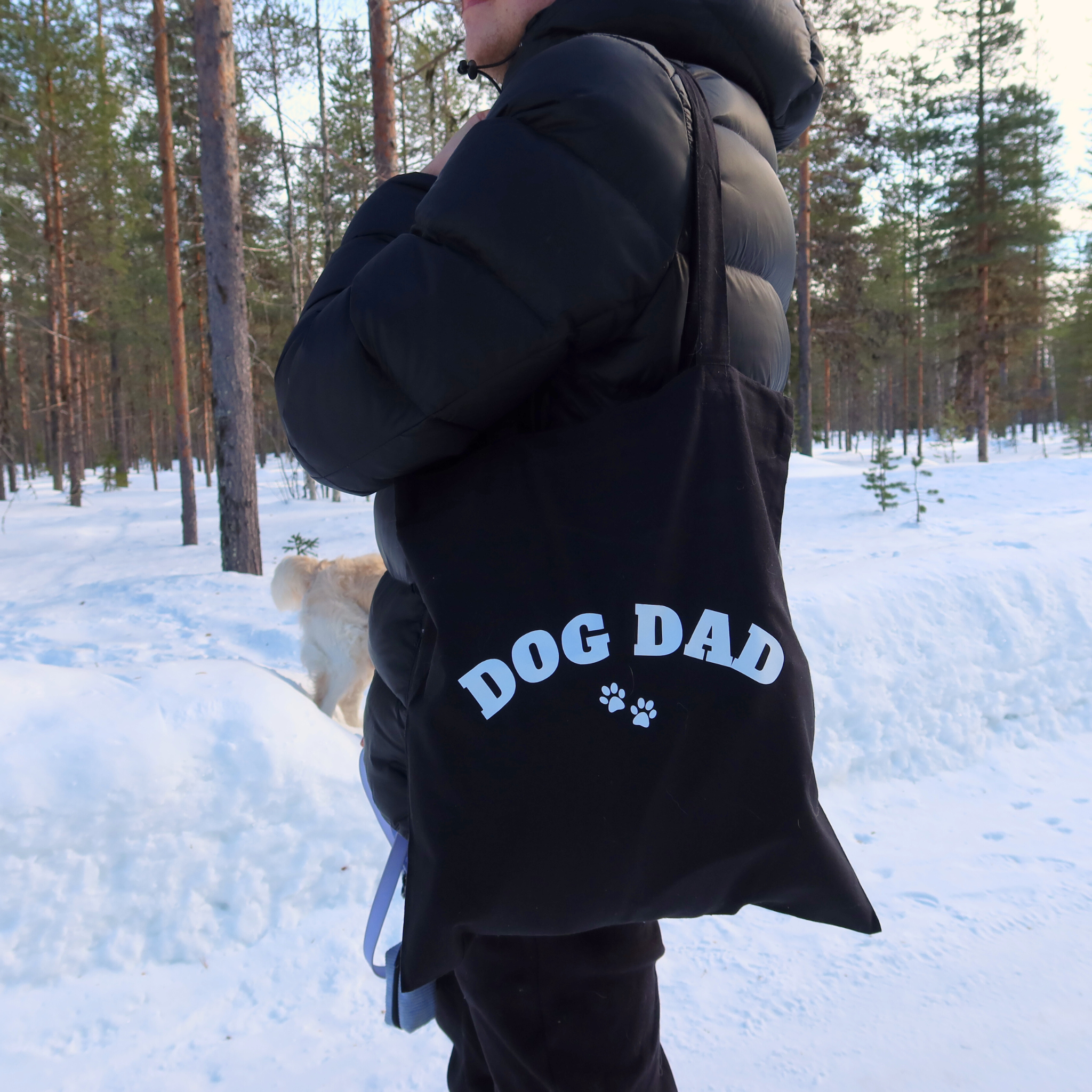 'Dog dad' tote bag
