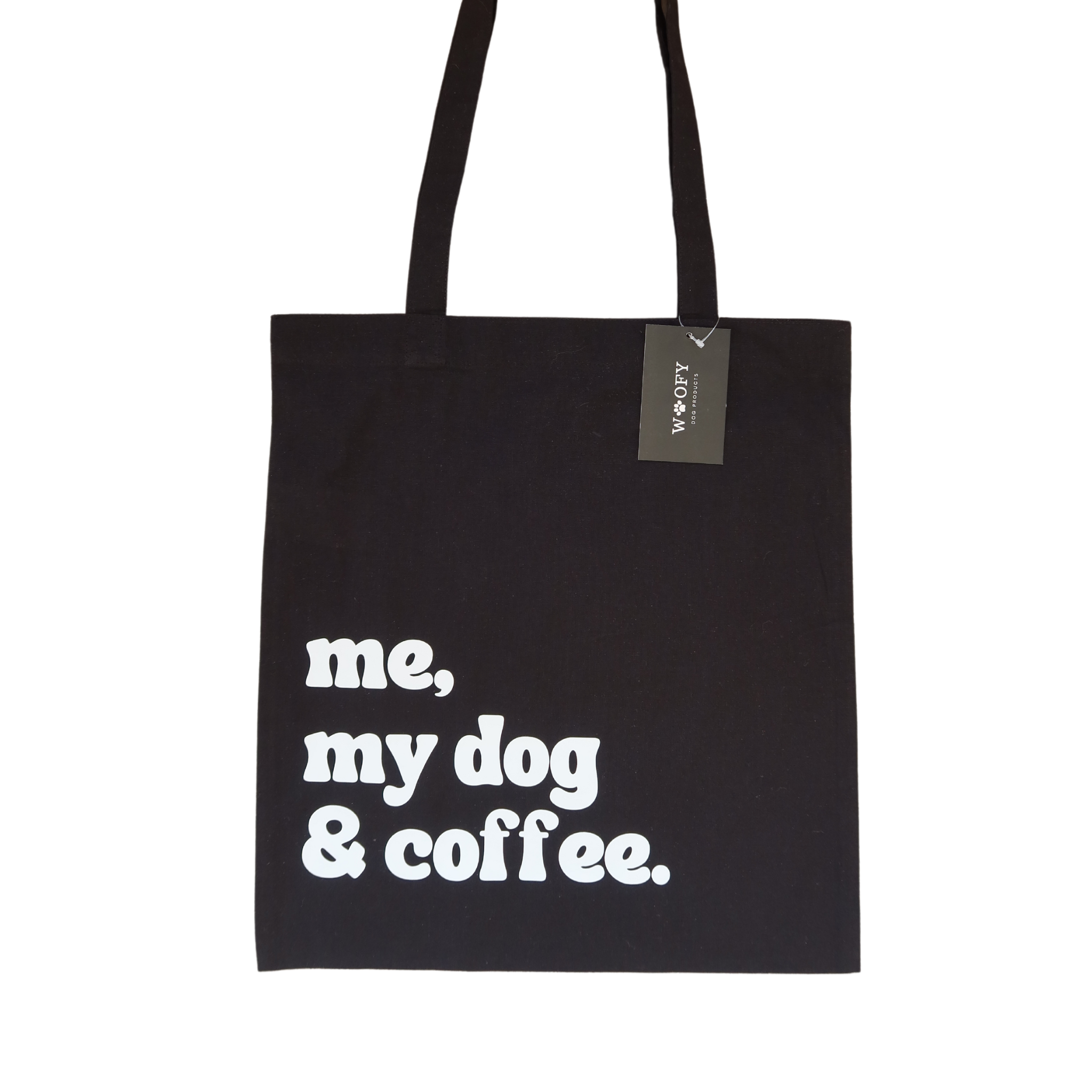 'Me, my dog & coffee' tote bag