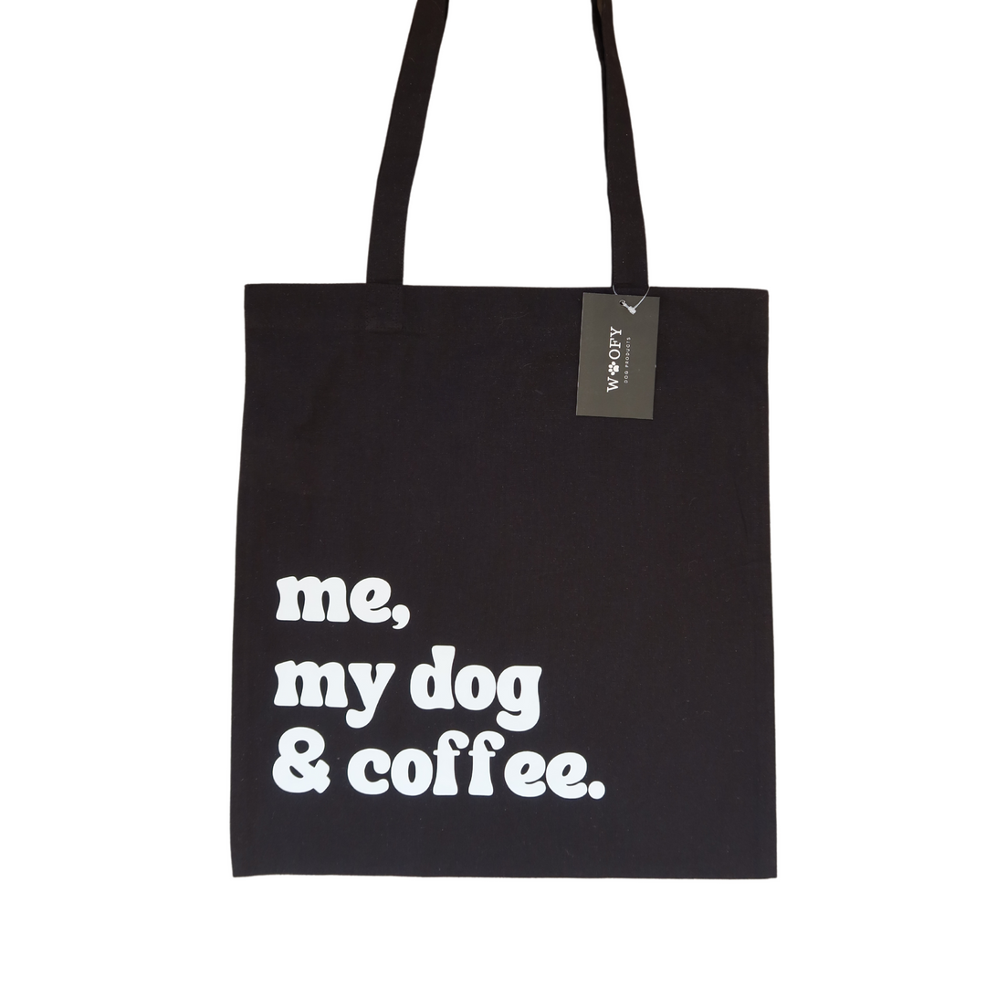 'Me, my dog & coffee' -kangaskassi ♻️