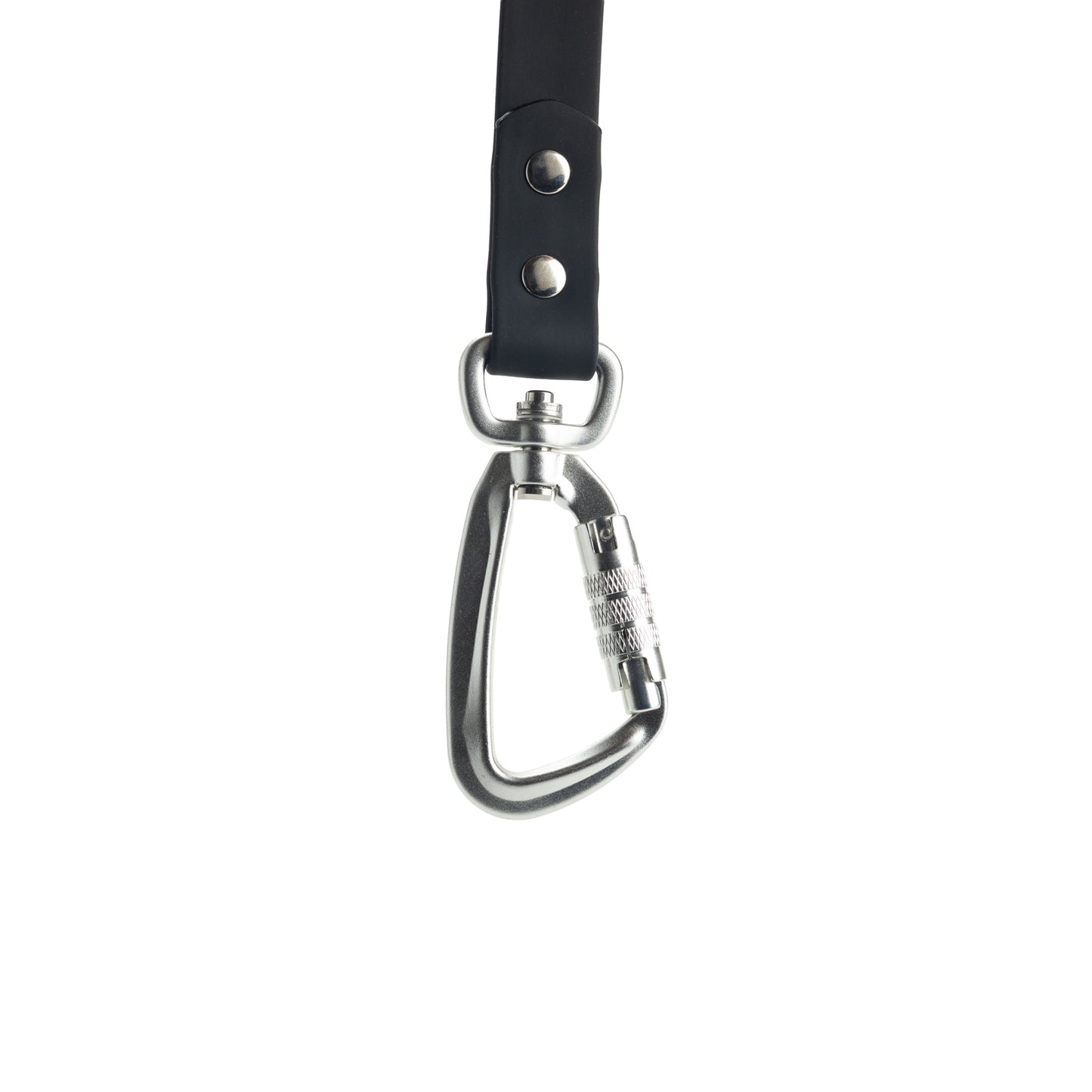 Hopeinen twist-lock lukko lähikuva. 