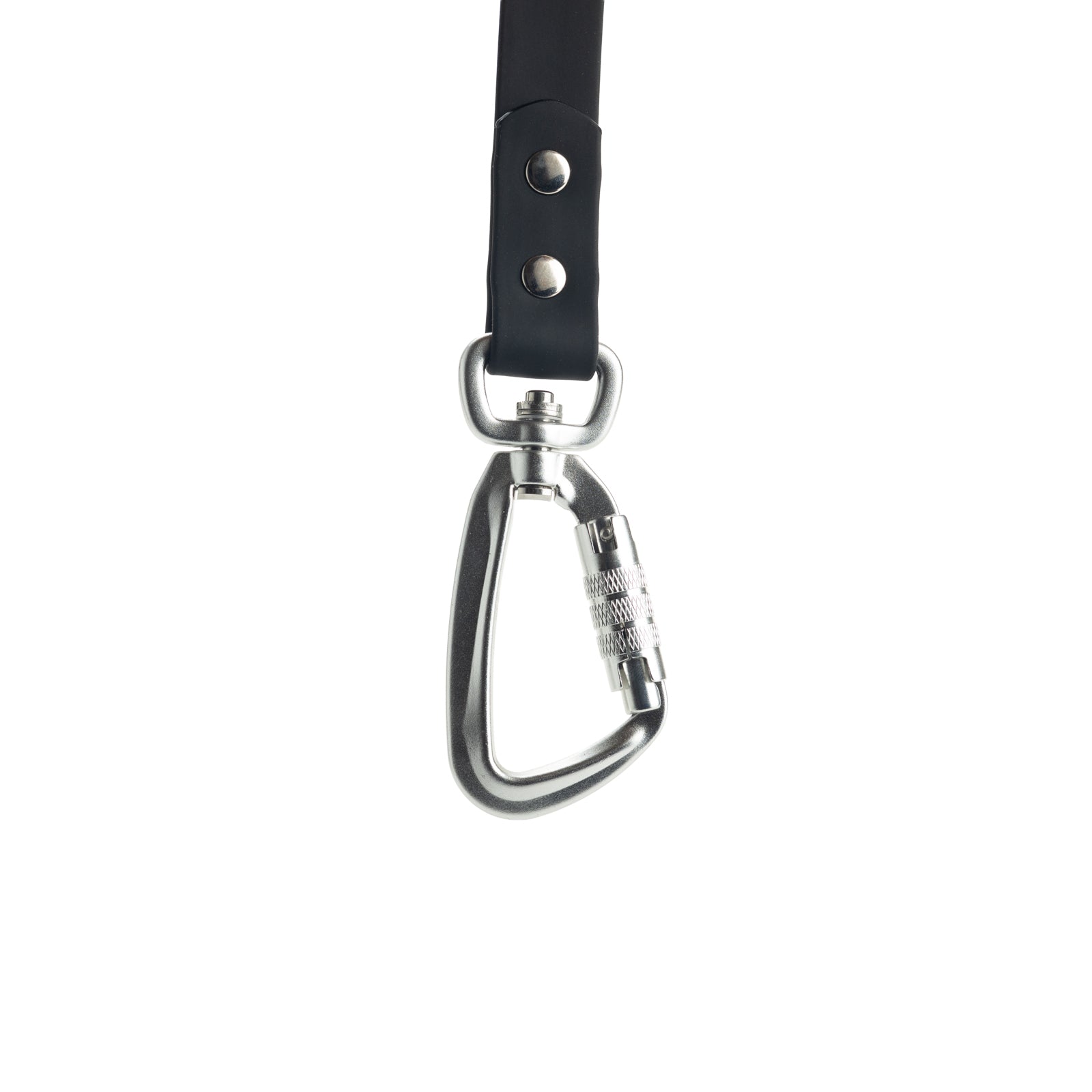 Hopeinen twist-lock lukko lähikuva. 