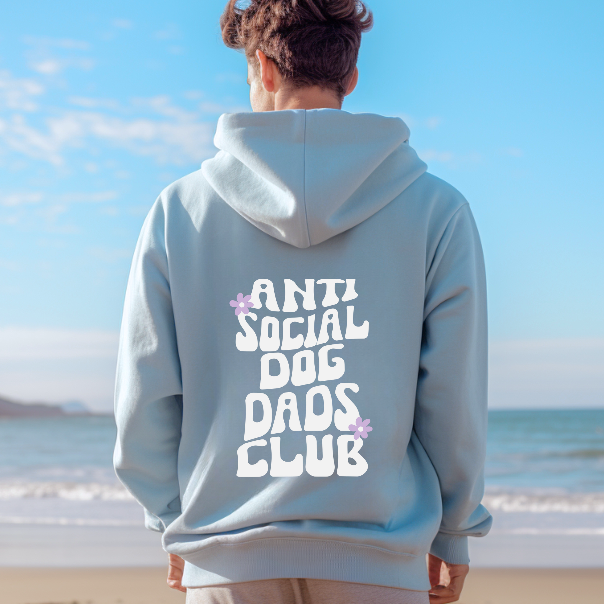 &quot;Anti social dog dads club&quot; -huppari