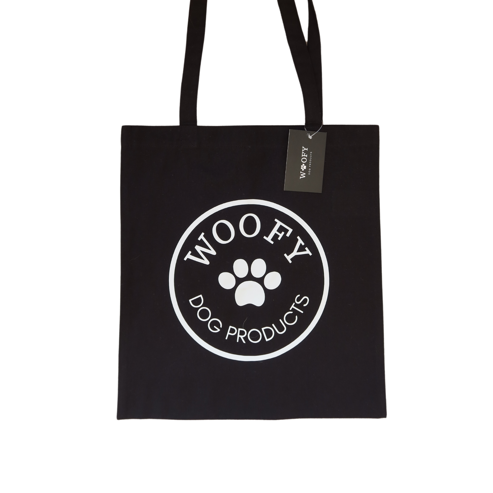 Woofy logo tote bag