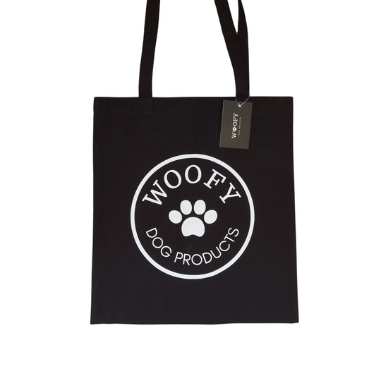 Woofy logo tote bag