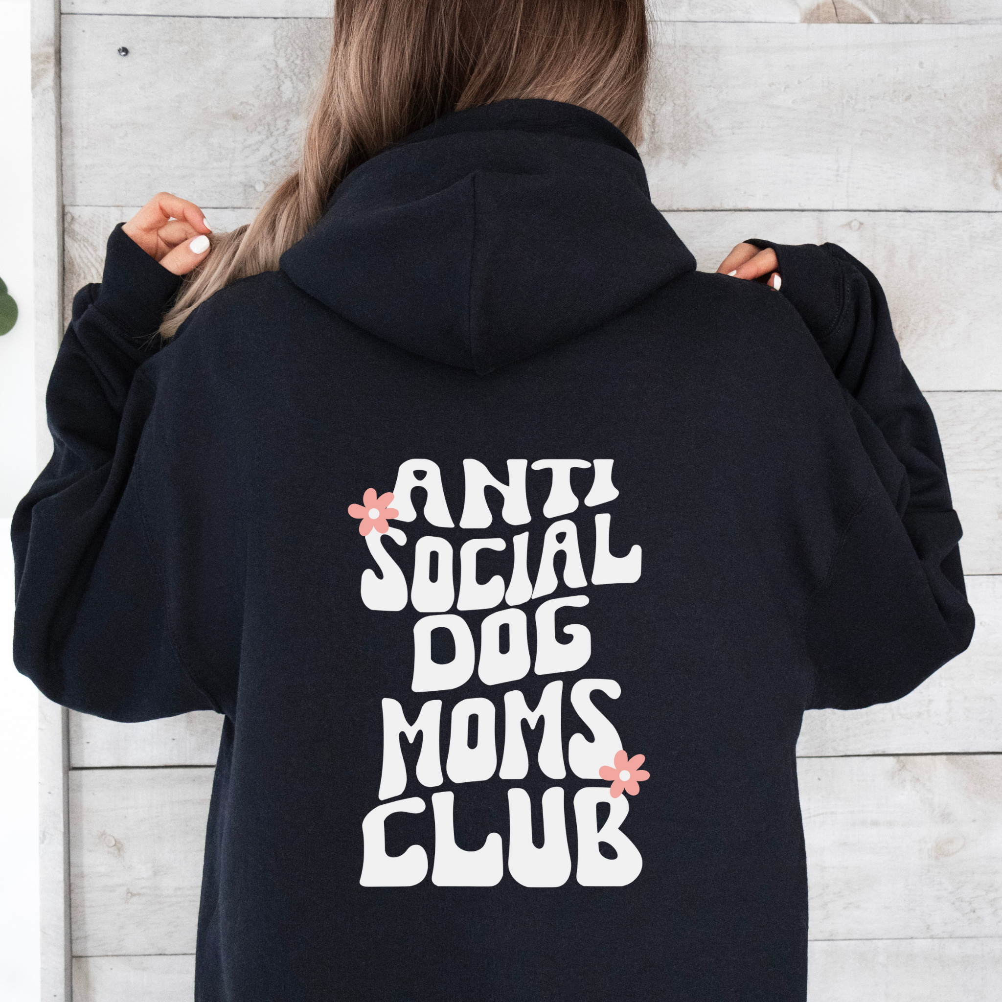 &quot;Anti social dog moms club&quot; -huppari