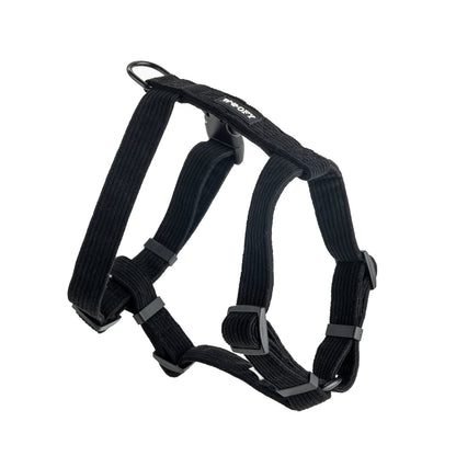 Tuotepaketti: Koiran hands-free ulkoilusetti (valjaat, monitoimihihna, FreePaws-adapteri) - musta
