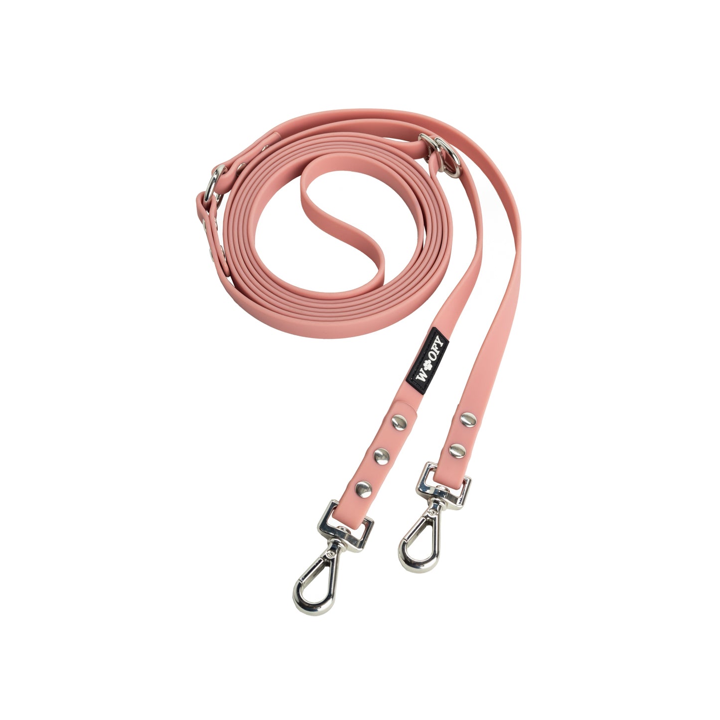 Woofyn pinkki monitoimihihna. 