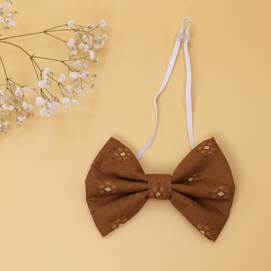 'Cinnamon spice' bow tie