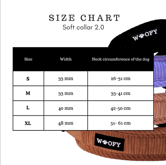 Soft dog collar 2.0 - Coral